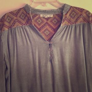 Gray Solitaire Dress